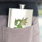 Flasque Wyvern (En situation)