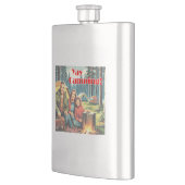 Flasque Yay Camping Dans La Pluie (Gauche)