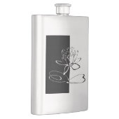 Flasque Yin Yang Black Lotus Blossom (Droite)