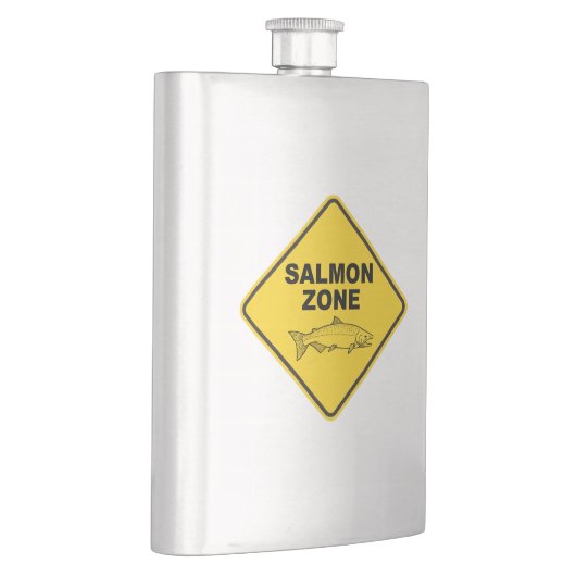 Flasque Zone de pêche saumon (Droite)