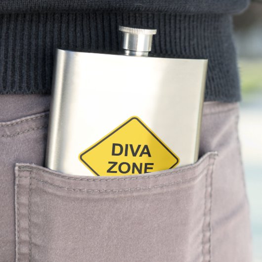 Flasque Zone Diva (En situation)