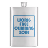 Flasque Zone Escalade sans travail (devant)