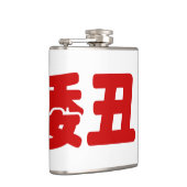 Flasques 矮 courte, laid et pauvre 丑 chinois Hanzi MEME (Droite)