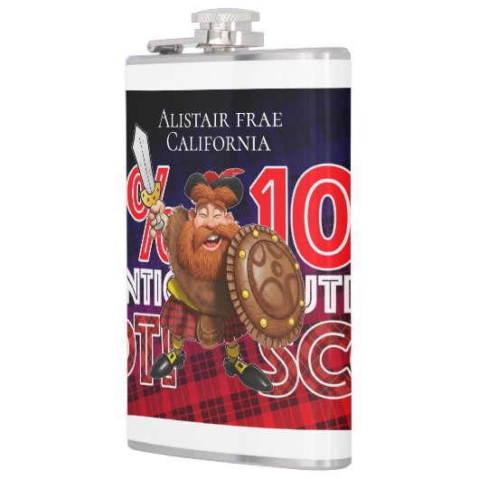 Flasques 101% Authentic Scot (Gauche)