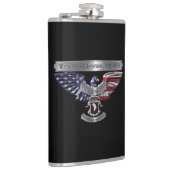 Flasques 101e division aéroportée "Fière d'avoir servi" (Droite)