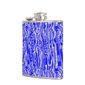 Flasques 120115 - Bleu sur blanc (Gauche)