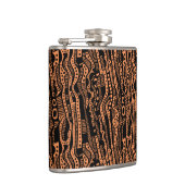 Flasques 120115 - Noir sur orange f79256 (Droite)