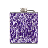 Flasques 120115 - Violet profond sur blanc (Dos)
