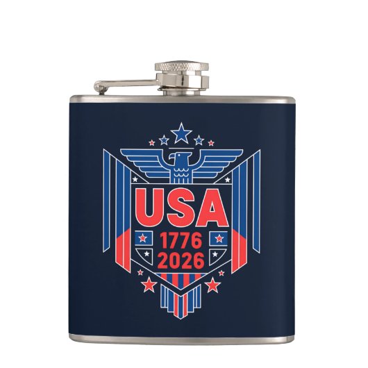 FLASQUES 1776-2026 USA (Devant)