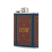 Flasques 1776 Collection de Mariages Monogrammé (Gauche)