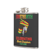 Flasques 19e juin célébrant la liberté noire 6 19 1865 (Gauche)