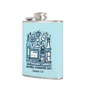 Flasques 1er janvier - Journée nationale du hangover (Gauche)