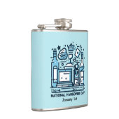 Flasques 1er janvier - Journée nationale du hangover (Droite)