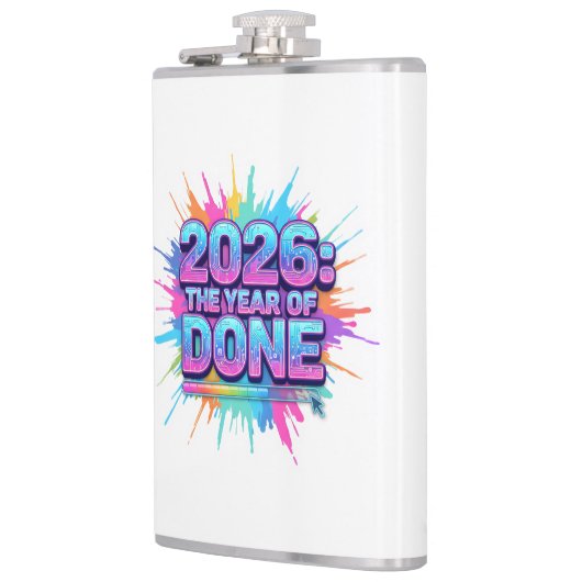 Flasques 2026 Loading... Progress Bar Sticker | Vibrant New (Gauche)