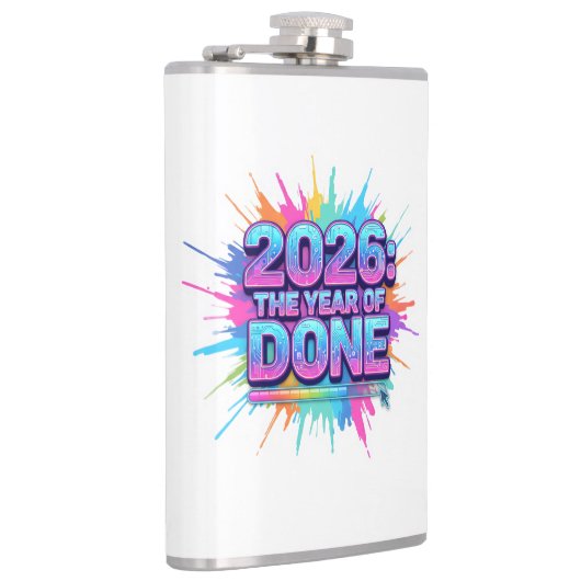 Flasques 2026 Loading... Progress Bar Sticker | Vibrant New (Droite)