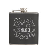 Flasques 25e Anniversary Poison Chalk Hearts (Devant)