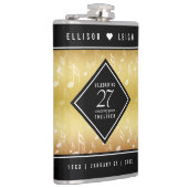 Flasques 27e anniversaire du Mariage de musique (Droite)