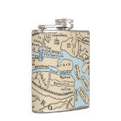 Flasques 2ème siècle de CARTE du MONDE (Droite)