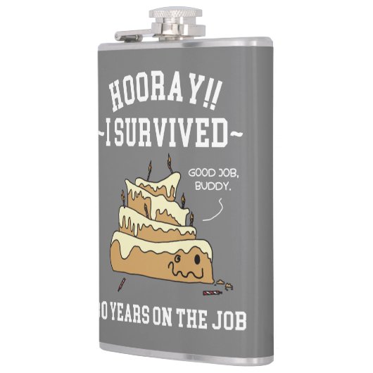 Flasques 30 ans au travail 30e anniversaire de l'employé (Gauche)