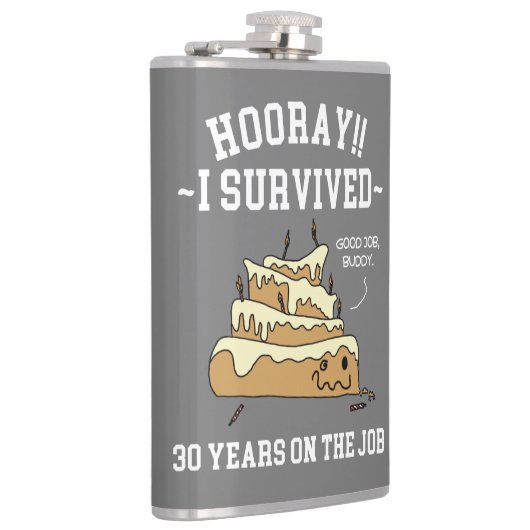 Flasques 30 ans au travail 30e anniversaire de l'employé (Droite)