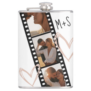 Flasques 3 Amis photo Couple BFF Film tendance minimaliste