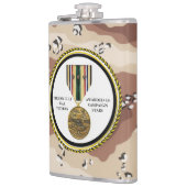 FLASQUES 3 ÉTOILES DE CAMPAGNE PERSIAN GULF WAR VETERAN (Gauche)