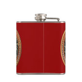 Flasques [400] Dragon chinois d'or Fucanglong (Dos)