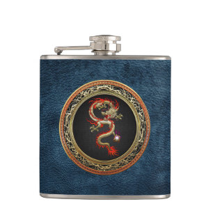 Flasques [400] Dragon chinois d'or Fucanglong