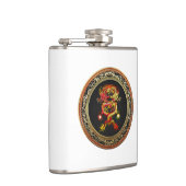 Flasques [500] Dragons rouges et jaunes (Droite)