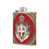 Flasques [500] Ordre de Malte - Armoiries de SMOM (Gauche)