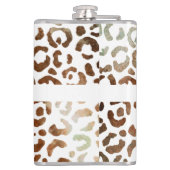 Flasques 50 et fabuleux Cheetah Imprimer Abstrait (Dos)