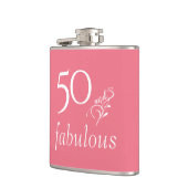 Flasques 50 et fabuleux Rose Blush 50e anniversaire (Gauche)