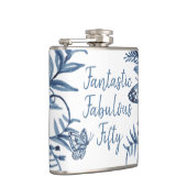 Flasques 50 & Fabuleux Anniversaire Cinquantième 50ème Fête (Droite)