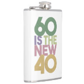 Flasques 60 est le nouveau cadeau 40 - 60e anniversaire Ess (Droite)