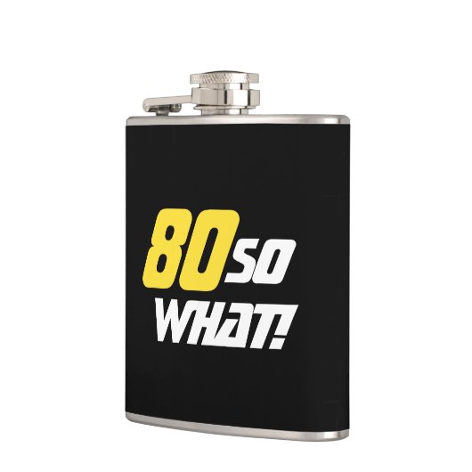 Flasques 80 Alors quel drôle 80e anniversaire (Gauche)