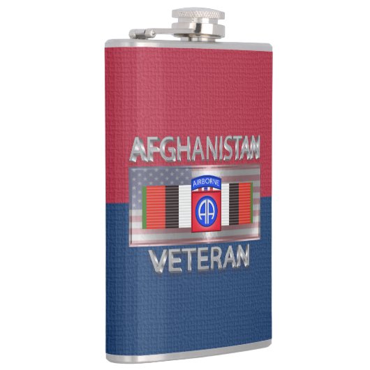 Flasques 82e division aéroportée Ancien combattant afghan (Droite)