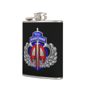 Flasques 82e division aéroportée « Dagger » noire (Gauche)