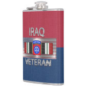 Flasques 82e division aéroportée Iraq Vétéran (Gauche)