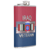 Flasques 82e division aéroportée Iraq Vétéran (Droite)