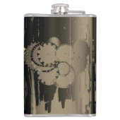 Flasques  8e anniversaire du Mariage de bronze (Dos)