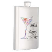 FLASQUES À COCKTAIL, LE VODKA EST MOINS CHER QUE L (Droite)