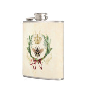 Flasques Abeille Vintage botanique moderne (Gauche)