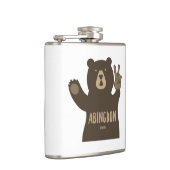 Flasques Abingdon Virginia Ours de la paix (Droite)