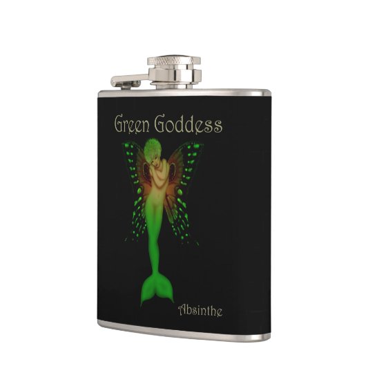 Flasques Absinthe verte de déesse (Gauche)