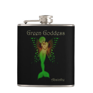 Flasques Absinthe verte de déesse