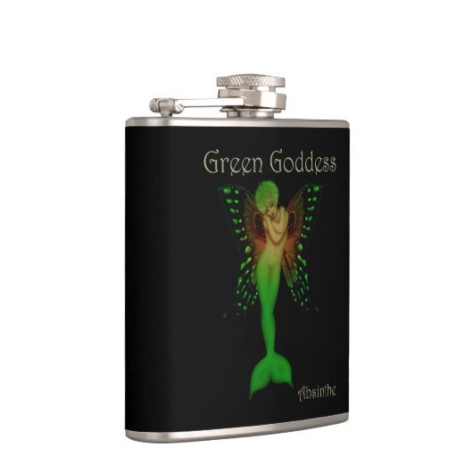 Flasques Absinthe verte de déesse (Droite)