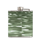 Flasques Abstract #3: Olive green blur (Dos)