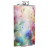 Flasques Abstract Watercolor Florals Flask (Droite)
