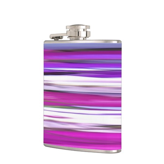 Flasques Abstrait #2 : Flou pourpre (Gauche)