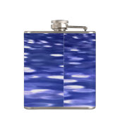 Flasques Abstrait #3 : Bleu shimmer (Dos)